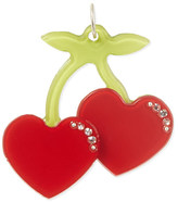 Thumbnail for your product : Anna Lou Cherry hearts charm