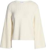 Thumbnail for your product : Oscar de la Renta Cable-Knit Wool Sweater