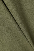 Thumbnail for your product : Haight Beca Crepe Maxi Dress - Sage green
