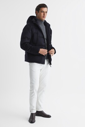 Reiss Cashmere Down Filled Puffer Jacket
