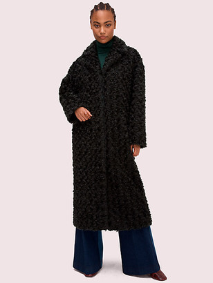 Kate Spade Textured Curly Coat