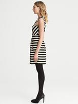 Thumbnail for your product : Banana Republic Black-and-White Striped Dress