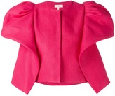 Thumbnail for your product : DELPOZO Ruffle-Detail Cropped Jacket