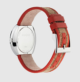 Thumbnail for your product : Gucci U-Play Medium Gg Canvas Strap