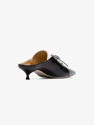 Rosie Assoulin Spectator faux leather mules