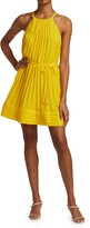 Thumbnail for your product : Ramy Brook Bobbi Pleated Halter Dress