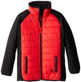 Thumbnail for your product : Izod Little Boys' Puffer Front Fleece Midweight Jacket
