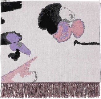 マフラー・ストール alexander mcqueen Pink alpaca blend scarf マフラー・ストール ALEXANDER MCQUEEN PINK WOOL BLEND FOULARD