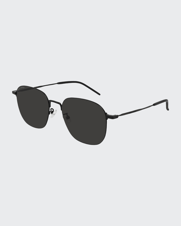 black wire sunglasses