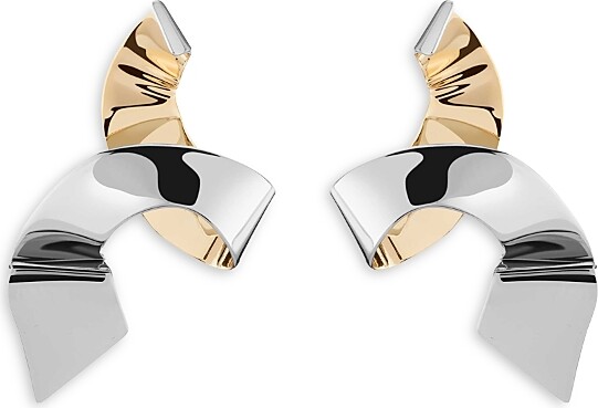 DEMARSON Phaedra Twist Drop Earrings