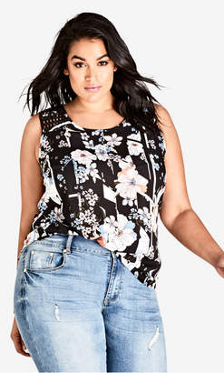 City Chic Young Floral Top