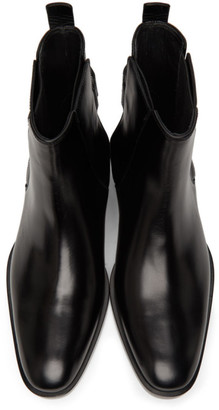 Balmain Black Pete Chelsea Boots