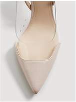 Thumbnail for your product : MANGO Clear Detail Sligback Courts - Nude