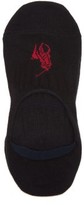 Thumbnail for your product : Polo Ralph Lauren Pack Of Three Cotton-blend Liner Socks - Black