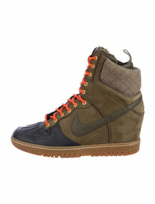 Nike Dunk Sky High SneakerBoot 2.0 'Dark Loden Anthracite' Wedge Sneakers  Green - ShopStyle