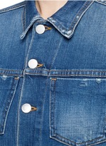 Thumbnail for your product : L'Agence 'Celine' distressed denim jacket