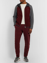 Thumbnail for your product : Brunello Cucinelli Slim-Fit Tapered Fleece-Back Stretch-Cotton Jersey Sweatpants