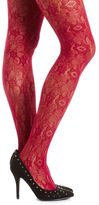 Thumbnail for your product : Charlotte Russe Swirled Floral Patterned Tight