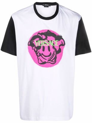 Versace Medusa-print T-shirt - ShopStyle