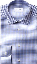 Thumbnail for your product : Eton Slim-Fit Natural Stretch Check Dress Shirt