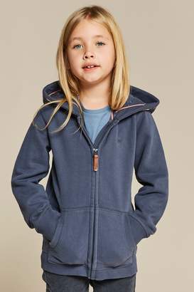Next Girls FatFace Blue Out Of This World Zip Through Hoody