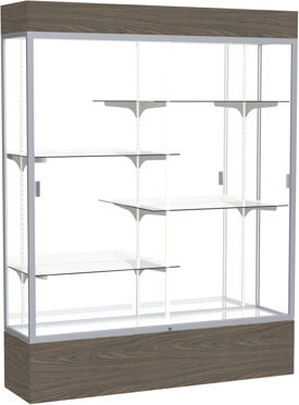 Ghent Reliant Series Vinyl Lighted Floor Display Case