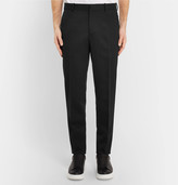 Thumbnail for your product : Alexander McQueen Black Slim-Fit Wool Trousers