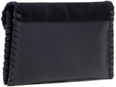 Thumbnail for your product : Sole Society Waverly Suede Whipstitch Clutch