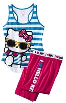 Thumbnail for your product : Hello Kitty Racerback Tank and Woven Pant PJ Set