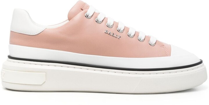 Bally Woven B Chain Low-Top Sneakers - ShopStyle