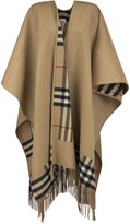 Reversible Wool And Cashmere Cape 