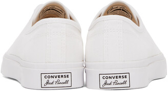 Converse White Jack Purcell OX Sneakers