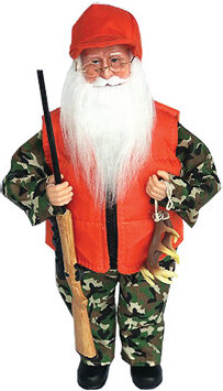 Santa's Workshop Deer Hunter Claus