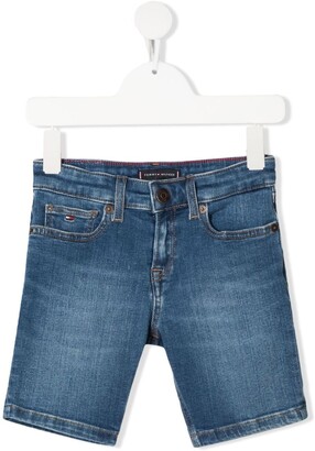 Tommy Hilfiger Junior Spencer skinny-fit denim shorts