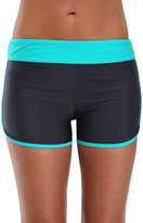 Thumbnail for your product : ALove Womens Board Shorts Tankini Bottom Waistband Elastic Swimming Shorts