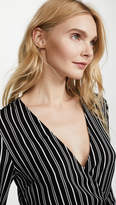 Thumbnail for your product : The Fifth Label Ophelia Stripe Wrap Dress