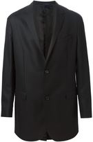 Thumbnail for your product : Lanvin long blazer - men - Cupro/Wool - 48