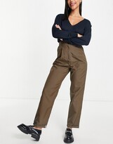 Thumbnail for your product : Fred Perry tapered trousers in gingham print