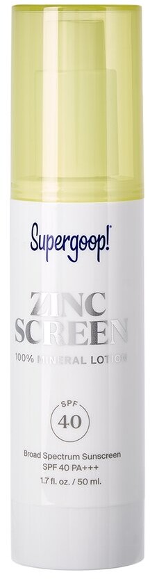 ! 1.7oz Zincscreen 100% Mineral Lotion SPF 40