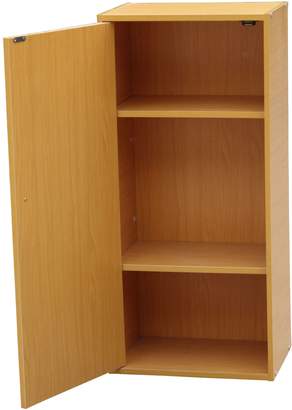 ORE International JW-193 Adjustable 3-Tier Book Shelf with Door