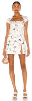 Thumbnail for your product : KIM SHUI Butterfly Silk Mini Dress