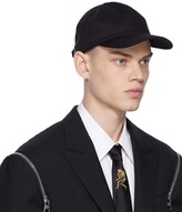 Thumbnail for your product : Alexander McQueen Black & White Embroidered Logo Cap