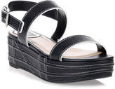 Thumbnail for your product : Christian Dior Yacht navy leather sandal