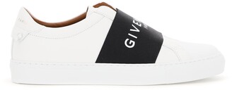 Givenchy URBAN STREET SNEAKERS WITH ELASTIC BAND 36 White,Black Leather