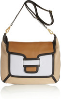 Thumbnail for your product : Pierre Hardy Color-block leather shoulder bag