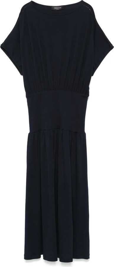 Fabiana Filippi Bead-Embellished Midi Dress
