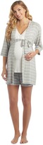 Thumbnail for your product : Everly Grey Adaline During & After 5-Piece Maternity/Nursing Sleep Set