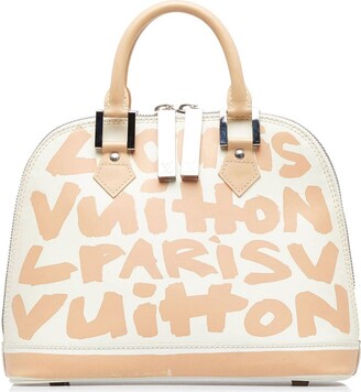 Bag Alma Graffiti LOUIS VUITTON PM glossy leather monogram graffiti  Limited Edition - VALOIS VINTAGE PARIS