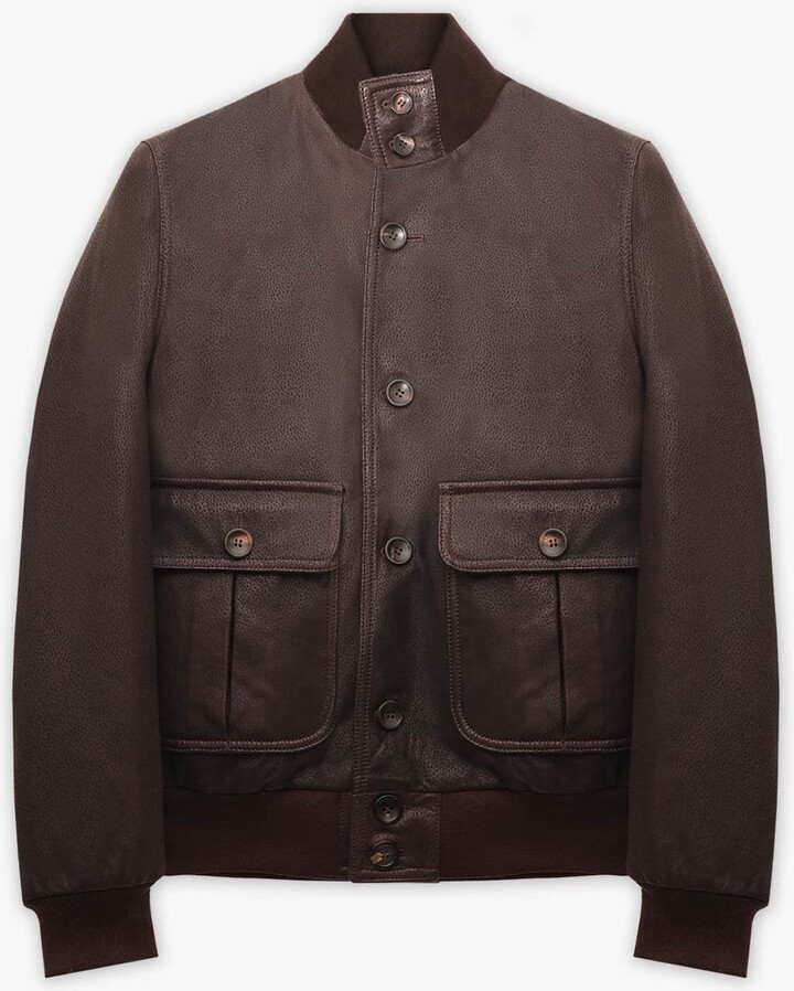 Larusmiani Newcastle Jacket Leather Jacket
