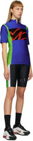 Thumbnail for your product : Martine Rose SSENSE Exclusive Black & Blue Cycling Shorts
